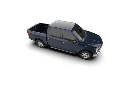 Pickup truck isolated on background. 3d rendering - illustration png