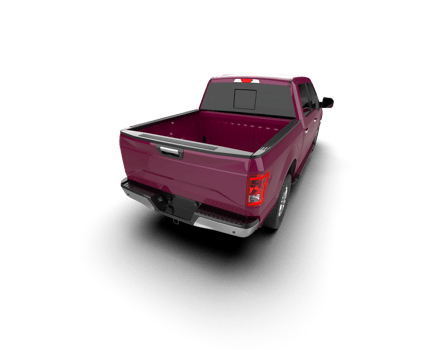 Pickup truck isolated on background. 3d rendering - illustration png