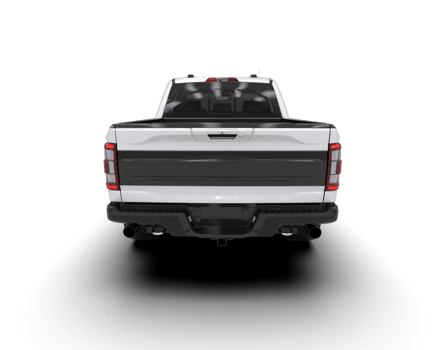 Pickup truck isolated on background. 3d rendering - illustration png