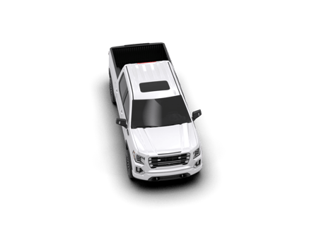 Pickup truck isolated on background. 3d rendering - illustration png