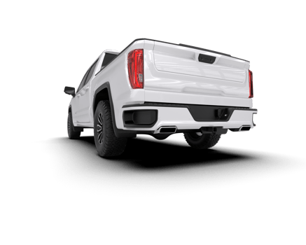 Pickup truck isolated on background. 3d rendering - illustration png