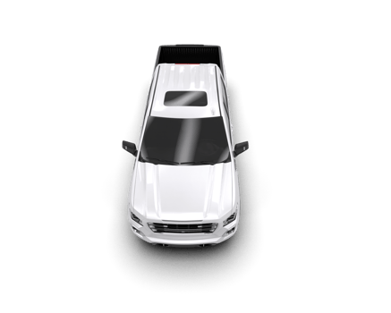 Pickup truck isolated on background. 3d rendering - illustration png