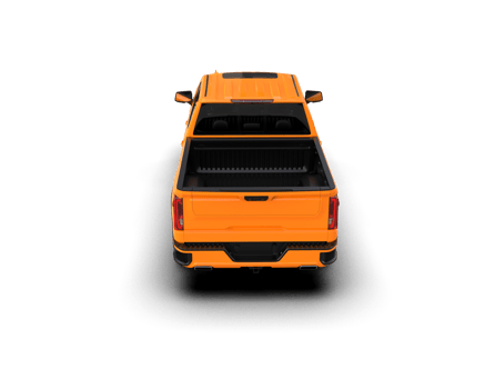 Pickup truck isolated on background. 3d rendering - illustration png