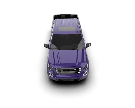 Pickup truck isolated on background. 3d rendering - illustration png