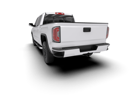 Pickup truck isolated on background. 3d rendering - illustration png