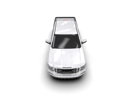 Pickup truck isolated on background. 3d rendering - illustration png