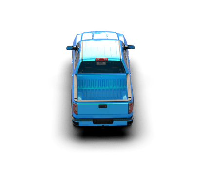 Pickup truck isolated on background. 3d rendering - illustration png