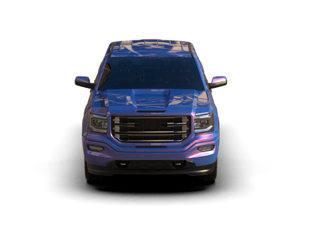 Pickup truck isolated on background. 3d rendering - illustration png