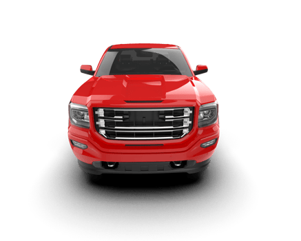 Pickup truck isolated on background. 3d rendering - illustration png