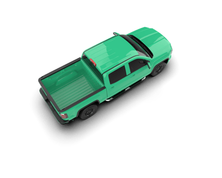 Pickup truck isolated on background. 3d rendering - illustration png