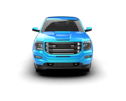 Pickup truck isolated on background. 3d rendering - illustration png