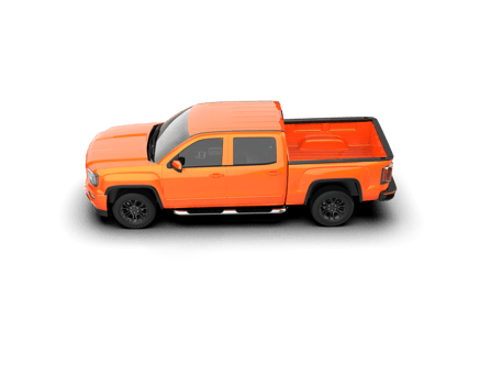 Pickup truck isolated on background. 3d rendering - illustration png
