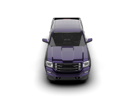 Pickup truck isolated on background. 3d rendering - illustration png