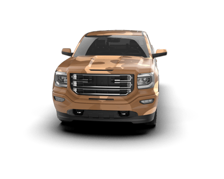Pickup truck isolated on background. 3d rendering - illustration png