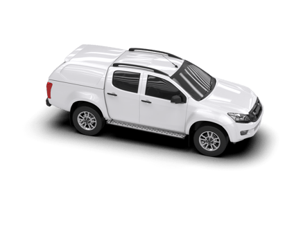 Pickup truck isolated on background. 3d rendering - illustration png