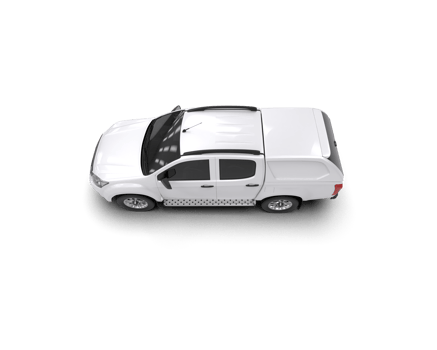 Pickup truck isolated on background. 3d rendering - illustration png