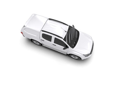 Pickup truck isolated on background. 3d rendering - illustration png