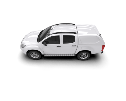 Pickup truck isolated on background. 3d rendering - illustration png