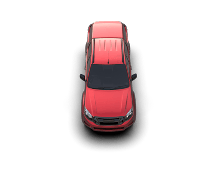 Pickup truck isolated on background. 3d rendering - illustration png