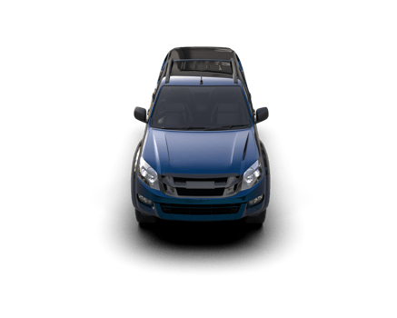 Pickup truck isolated on background. 3d rendering - illustration png