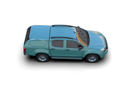 Pickup truck isolated on background. 3d rendering - illustration png