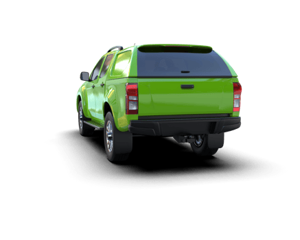 Pickup truck isolated on background. 3d rendering - illustration png