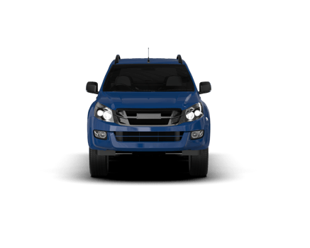Pickup truck isolated on background. 3d rendering - illustration png