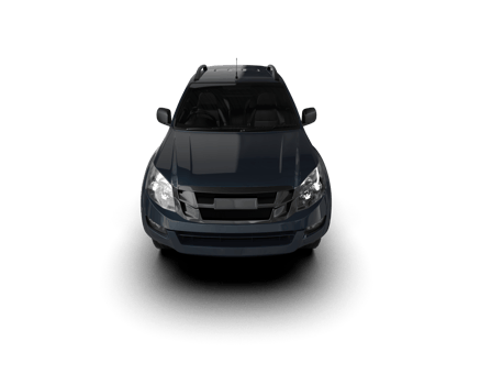 Pickup truck isolated on background. 3d rendering - illustration png