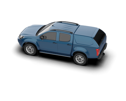Pickup truck isolated on background. 3d rendering - illustration png