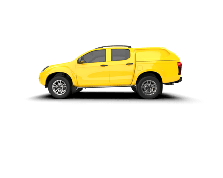 Pickup truck isolated on background. 3d rendering - illustration png