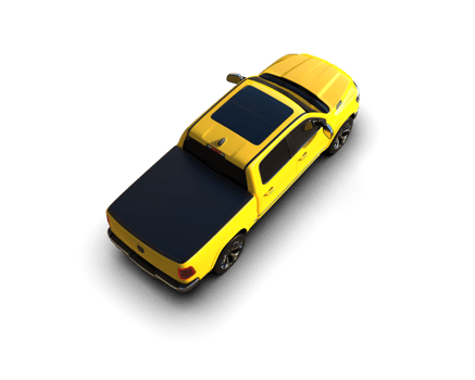 Pickup truck isolated on background. 3d rendering - illustration png