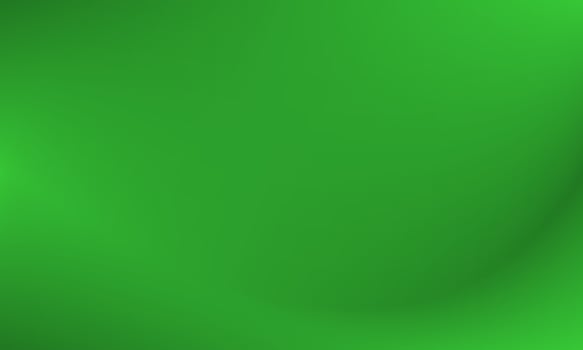 Abstract blurred green color gradient background. soft creative banner idea bright subtle colors. simple gradation art decorative template idea vector