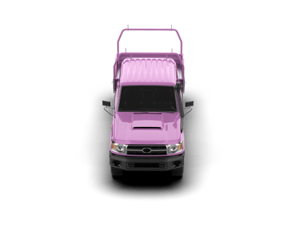 Pickup truck isolated on background. 3d rendering - illustration png