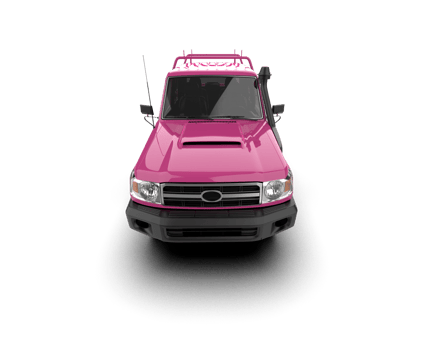 Pickup truck isolated on background. 3d rendering - illustration png