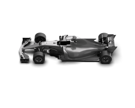 Realistic race car isolated on background. 3d rendering - illustration png