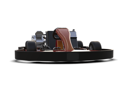 Realistic race car isolated on background. 3d rendering - illustration png