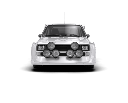Realistic race car isolated on background. 3d rendering - illustration png