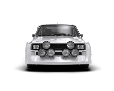 Realistic race car isolated on background. 3d rendering - illustration png