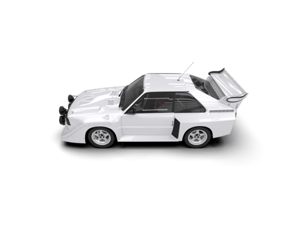 Realistic race car isolated on background. 3d rendering - illustration png