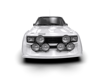 Realistic race car isolated on background. 3d rendering - illustration png