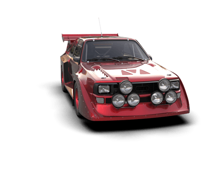 Realistic race car isolated on background. 3d rendering - illustration png
