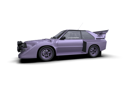Realistic race car isolated on background. 3d rendering - illustration png