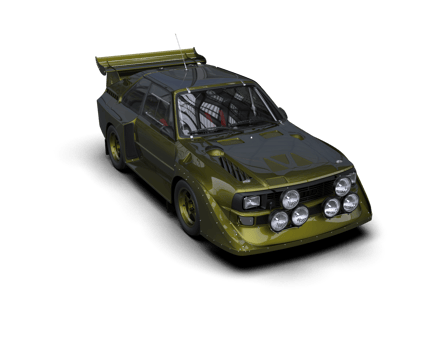 Realistic race car isolated on background. 3d rendering - illustration png