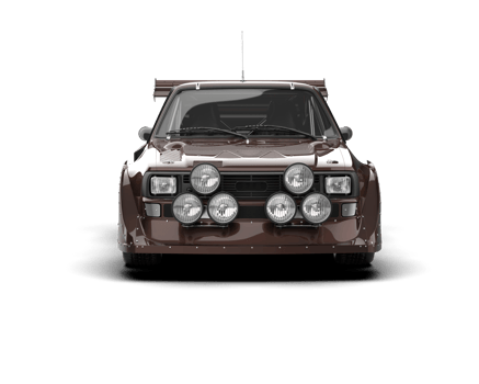 Realistic race car isolated on background. 3d rendering - illustration png