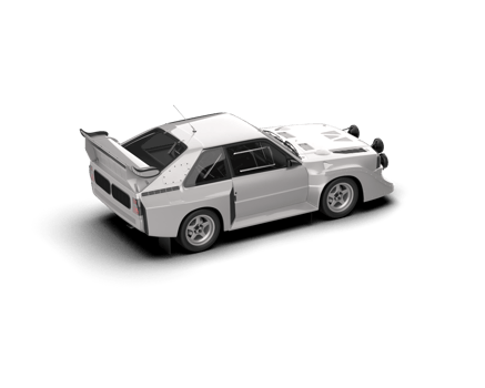 Realistic race car isolated on background. 3d rendering - illustration png
