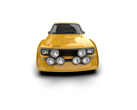 Realistic race car isolated on background. 3d rendering - illustration png