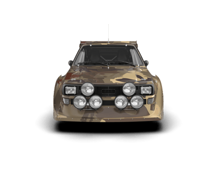 Realistic race car isolated on background. 3d rendering - illustration png