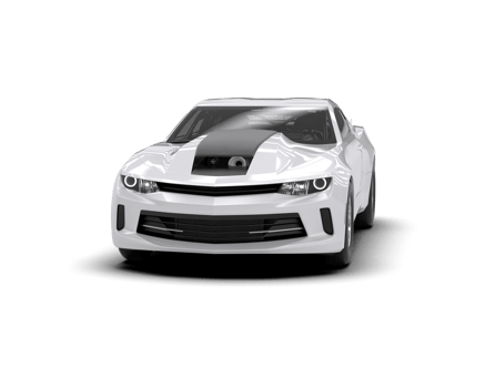 Realistic race car isolated on background. 3d rendering - illustration png
