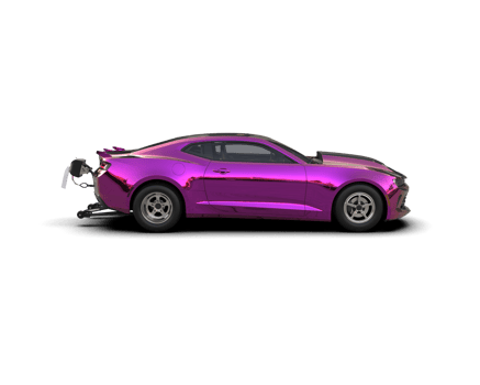 Realistic race car isolated on background. 3d rendering - illustration png