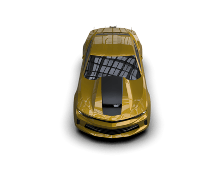 Realistic race car isolated on background. 3d rendering - illustration png